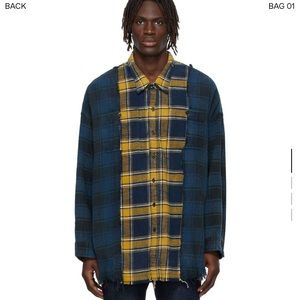 New never worn r13 over sized work shirt